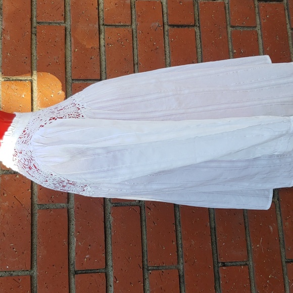 GAP French Style Lace and Cotton Top with High Collar in White size Small NWT - Picture 8 of 17